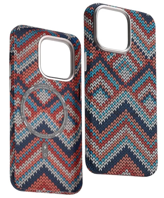 iPhone 16/15 Pro Max Retro Totem Case – MagSafe & Alloy Lens Guard | PhonelyHub