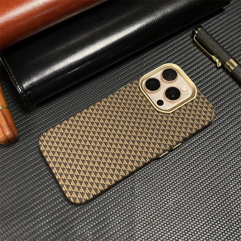 Ultra-Thin Kevlar MagSafe Case for iPhone 16 Pro Max | PhonelyHub