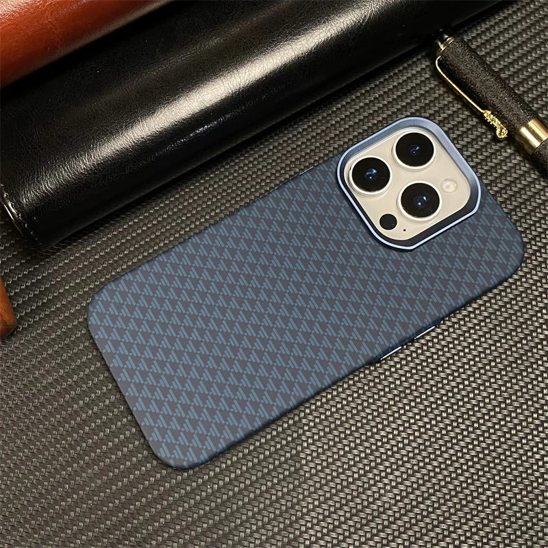 Ultra-Thin Kevlar MagSafe Case for iPhone 16 Pro Max | PhonelyHub
