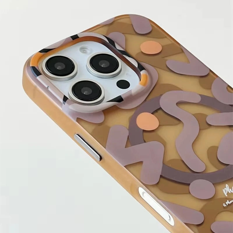 iPhone 16 Pro Max Graffiti Case – Urban Art MagSafe Cover | PhonelyHub