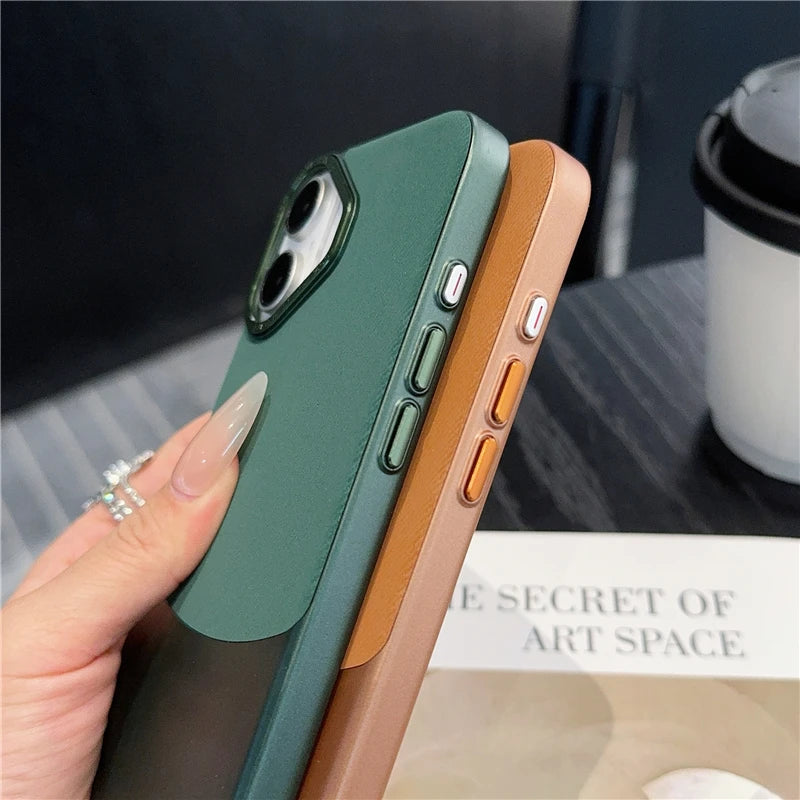Matte Back Cover with Metal Lens Guard for iPhone 16/15 | PhonelyHub