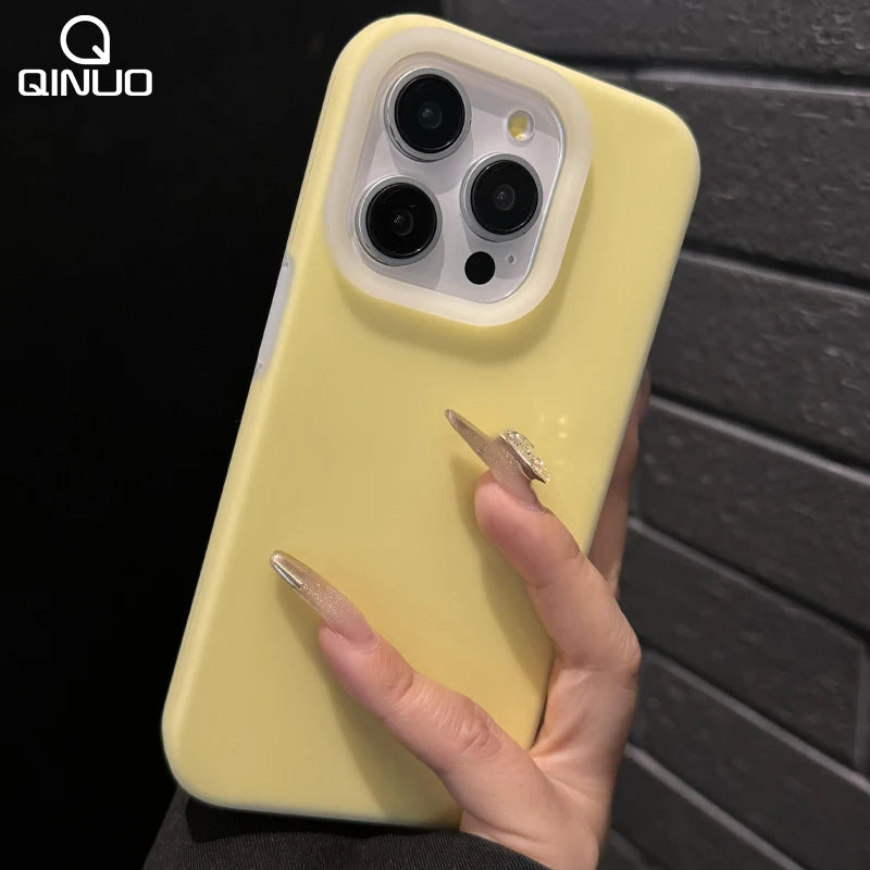 Jelly Silicone Shockproof Case for iPhone 16/15 | PhonelyHub