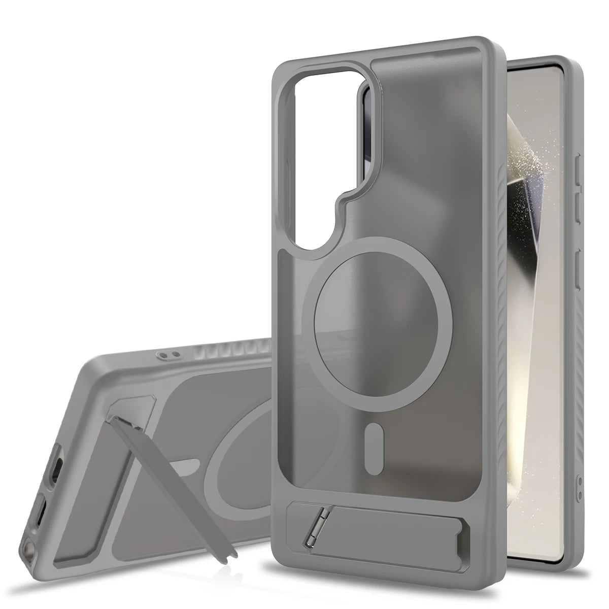 Shockproof MagSafe Stand Case for Samsung S25 Ultra | PhonelyHub