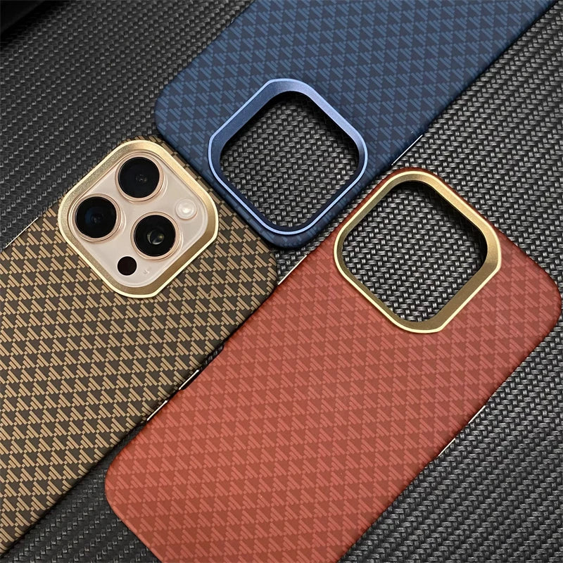 Ultra-Thin Kevlar MagSafe Case for iPhone 16 Pro Max | PhonelyHub