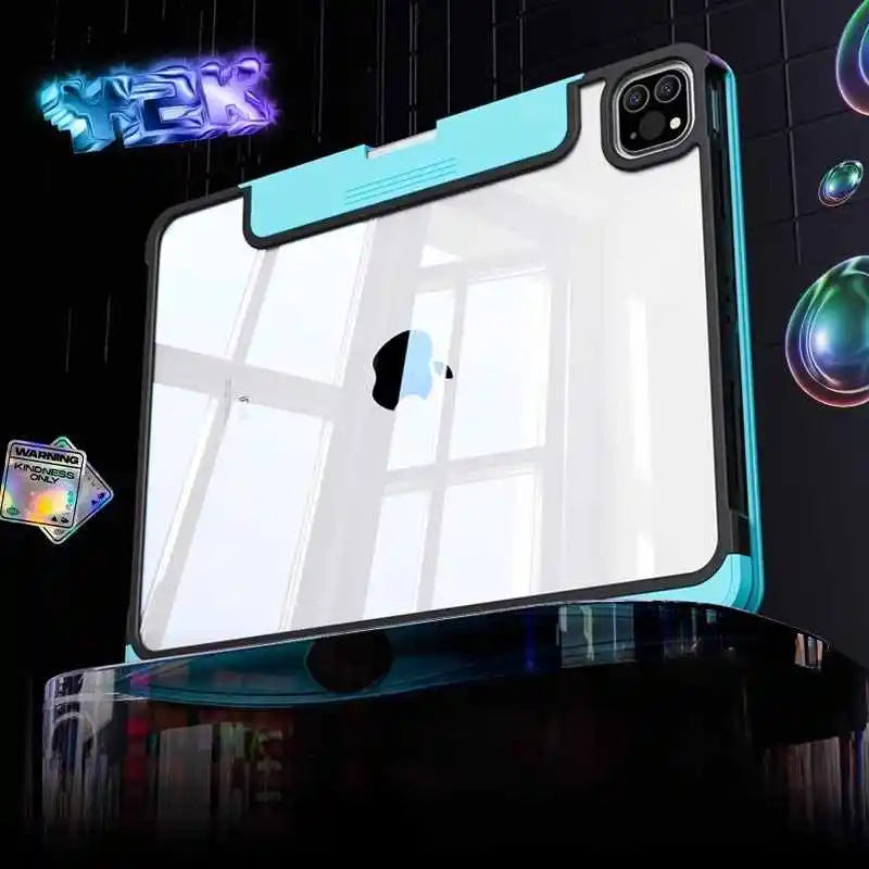360° Keyboard Case for iPad Pro 11/13 - Cyber Design | PhonelyHub