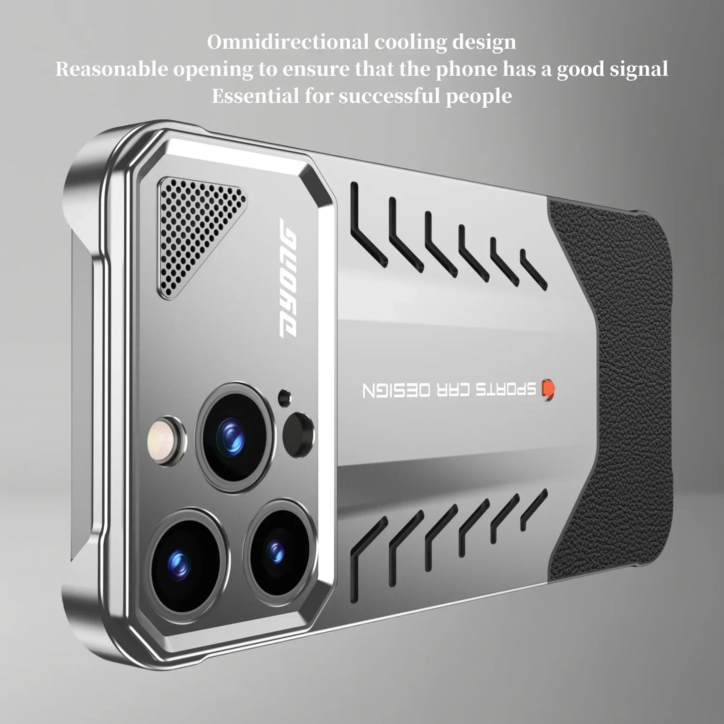 Racing Car Alloy Bezel-Less Case for iPhone 16 Pro Max – PhonelyHub