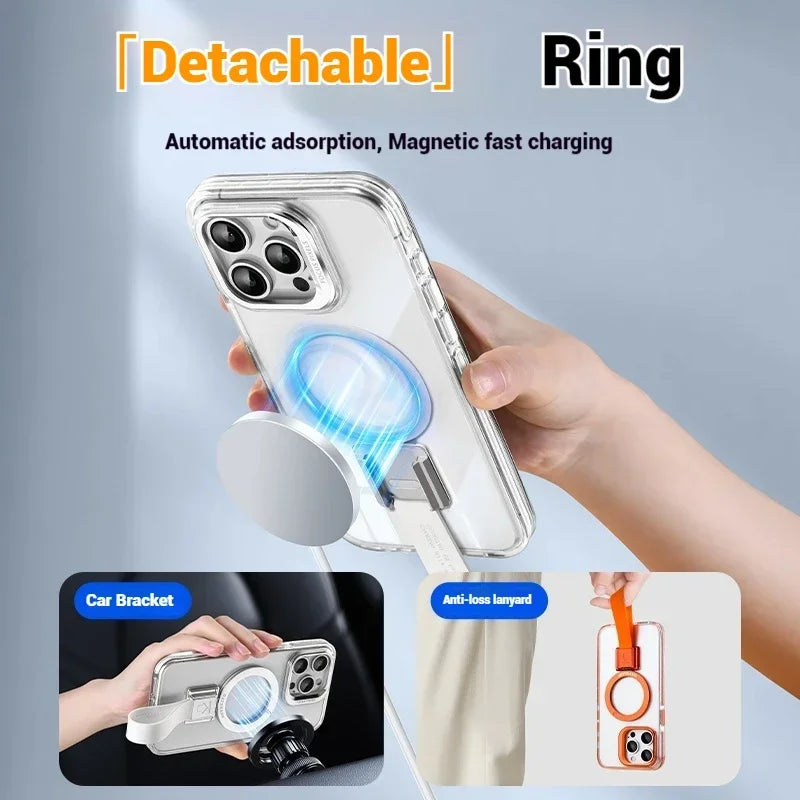 Magnetic Case with Lanyard for iPhone 16/15 Pro Max | PhonelyHub