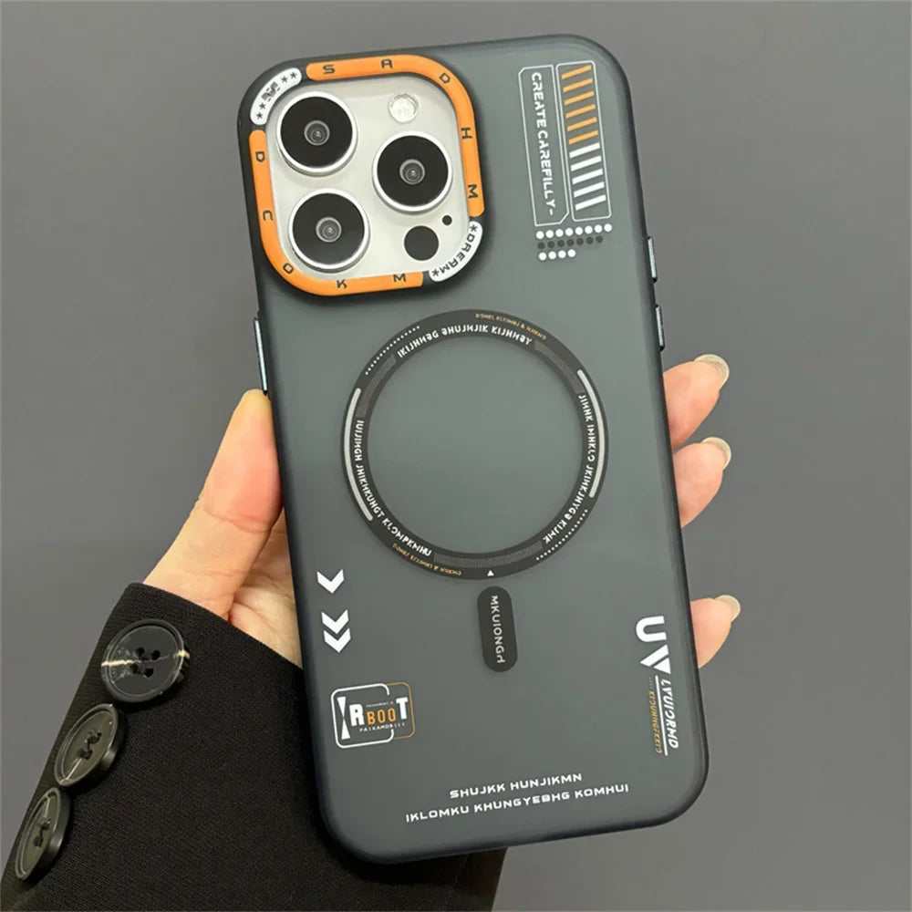 Magnetic Matte Case for iPhone 16–12 Pro Max – MagSafe Compatible – PhonelyHub