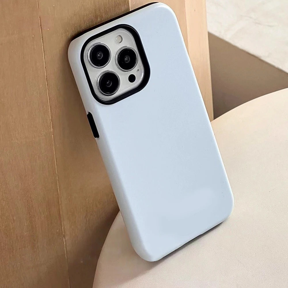 Fashion Bears Pattern Phone Case for iPhone 16 15 14 13 12 11 X XS XR XSMAX 7 8 Pro Max Plus BURGA Double-layer Back Cover