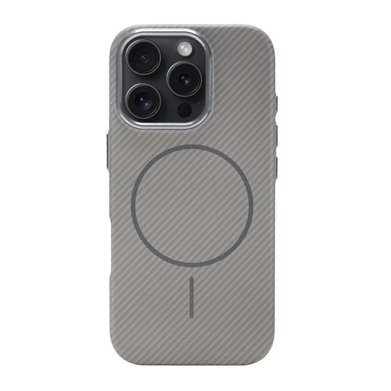 iPhone 16 Pro Max Stealth Carbon Case – MagSafe Elite & Titanium Shield | PhonelyHub