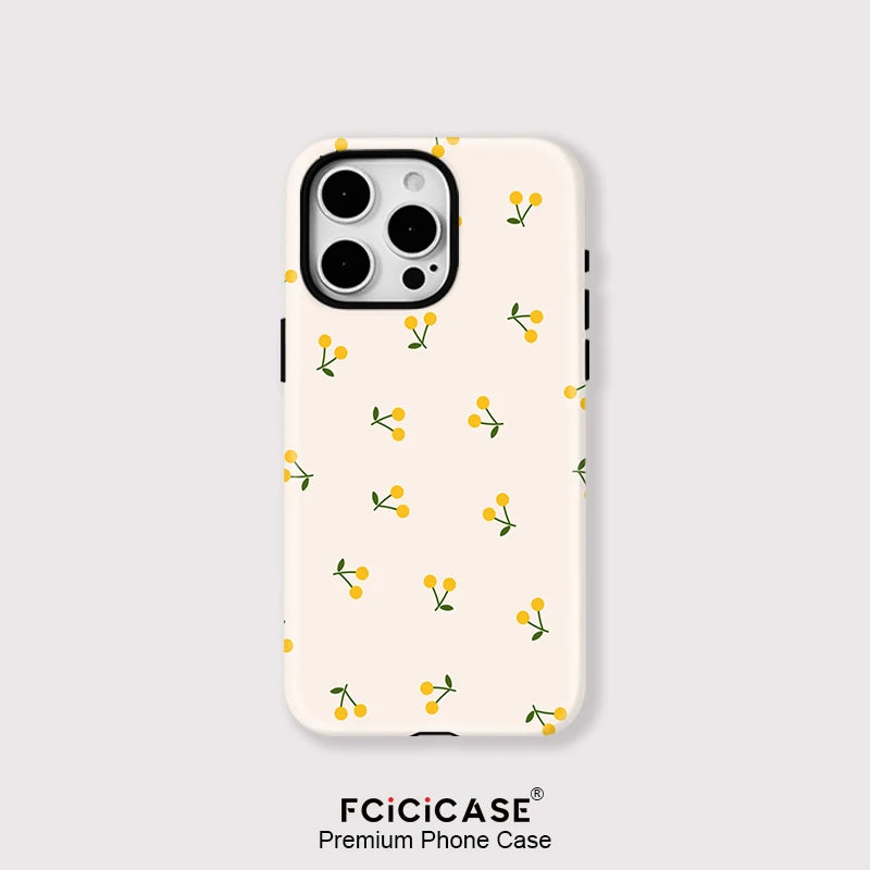 Soft Silicone Flower Printing Case For iPhone 16 15 14 Plus 13 12 11 Pro Max For Magsafe Wireless Charge 2 in 1 Magnetic Cover