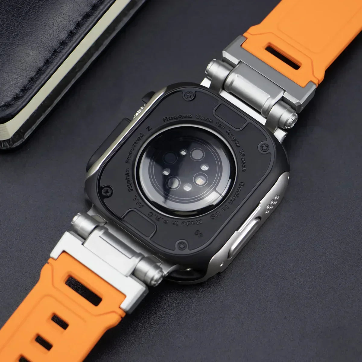 حزام + حافظة لساعة Apple Watch Band Ultra 2 49 مم 44 مم 45 مم غطاء حماية TPU سوار سيليكون لساعة IWatch Series 9 8 7 6 5 4