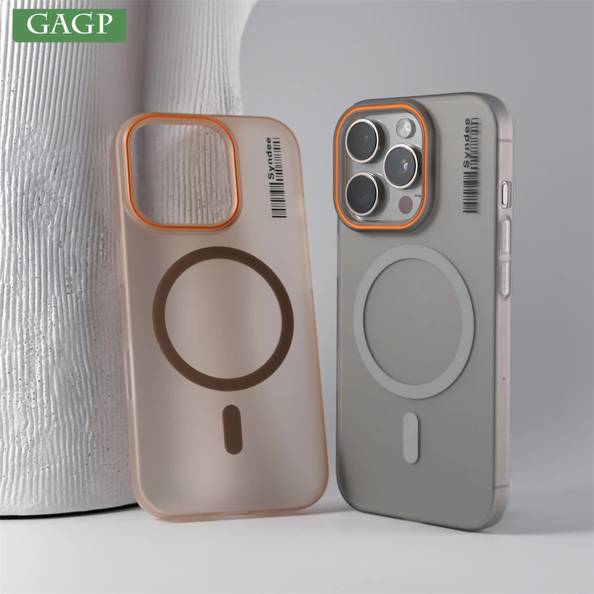Luxury Solid Color Matte Magnetic Wireless Charge Case For Magsafe For iPhone 15 14 13 12 16 Pro Max Slim Lable Pattern Cover