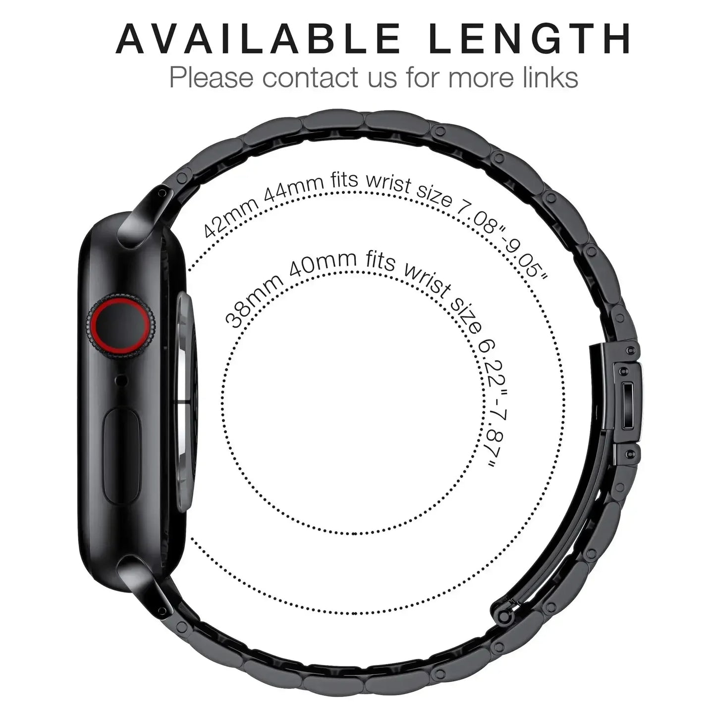 TPU Protector Case+Metal Strap For Apple Watch Ultra Band 46mm 49mm 45/44mm 41mm Stainless steel Bracelet series 6 se 7 8 9 10