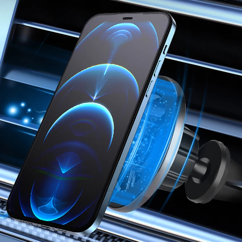 Strong Magnetic Car Cellphone Holder for Magsafe Stand Instrument Panel Magnet Accessories Vent Support for Samsung iPhone 14 15