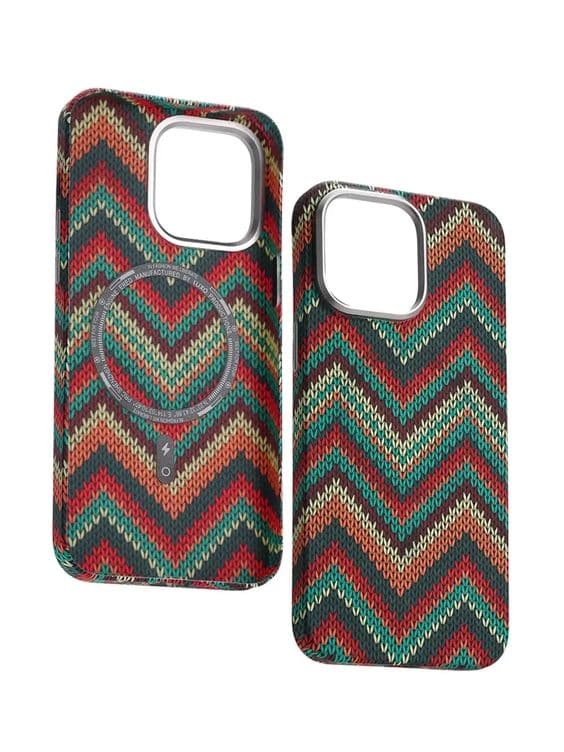 iPhone 16/15 Pro Max Retro Totem Case – MagSafe & Alloy Lens Guard | PhonelyHub