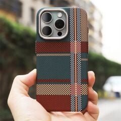 iPhone 16/15 Pro Max Retro Totem Case – MagSafe & Alloy Lens Guard | PhonelyHub
