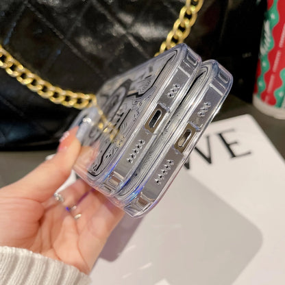 3D Modern Circuit Cyberpunk Magnetic Case for iPhone 16 Pro Max 15 14 Plus 13 12 Cover Military Grade Protection For Magsafe