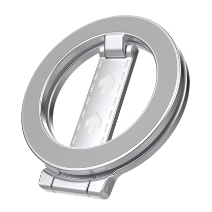 Foldable Double-Sided Magnetic Phone Ring Holder for MagSafe Kickstand Magnet Grip for iPhone 16 15 14 13 12 Stand For Samsung