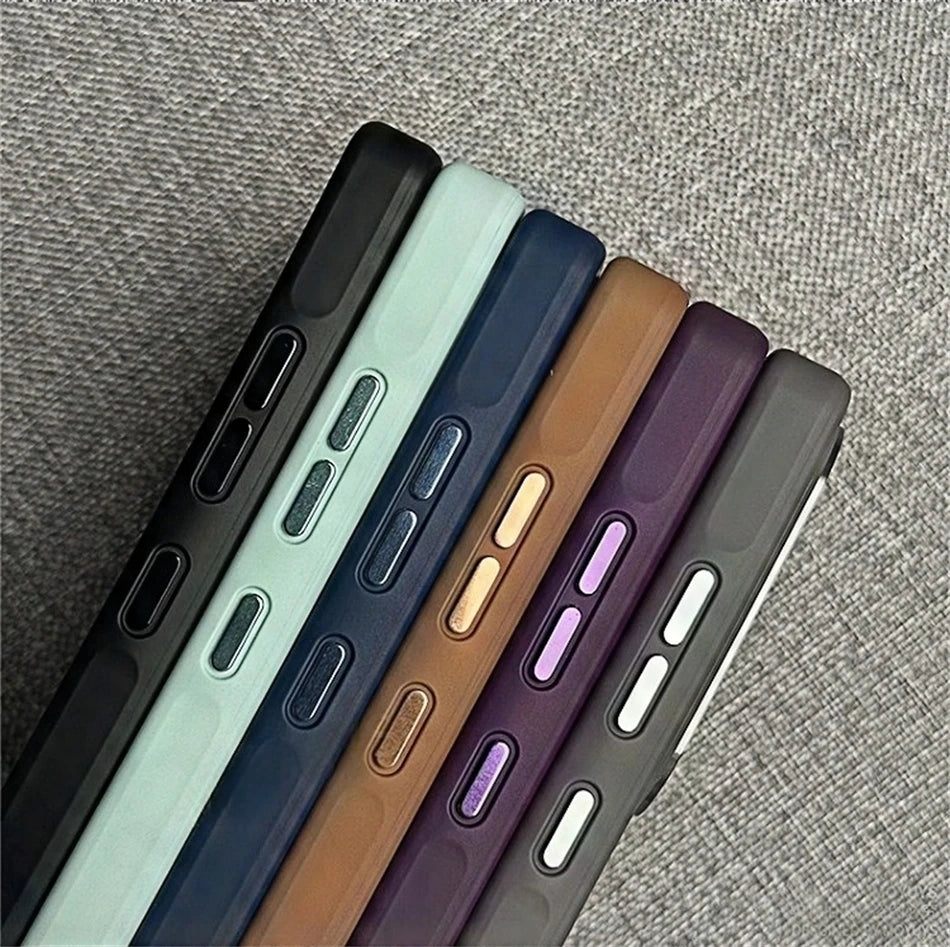 Honeycomb Grid Mesh Cooling For Magsafe Magnetic Case For Samsung Galaxy  S25 Ultra S24 S23 Plus Frosted Alloy Lens Armor Cover