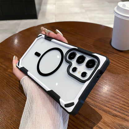 Samsung S24 Ultra MagSafe Case – Dual-Color Magnetic Cover | PhonelyHub