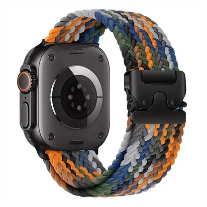 Parachute Straps for Apple watch 10 Band 46mm 42mm 45mm Ultra 49mm 44mm 41mm Braided bracelet correa iWatch Series 9 8 SE 5 6 7