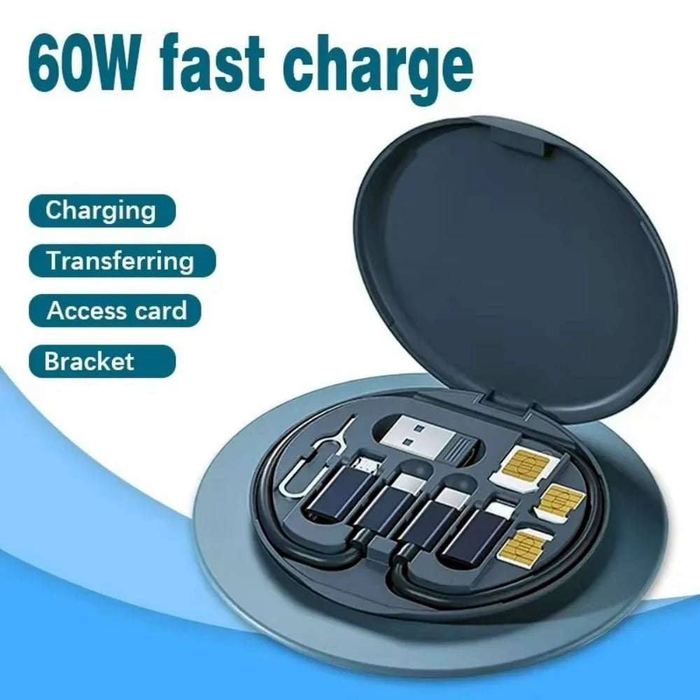 60W Multifunctional USB-C Charging Kit – All-in-One Adapter – PhonelyHub