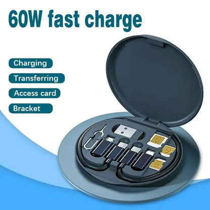 60W Multifunctional USB-C Charging Kit – All-in-One Adapter – PhonelyHub