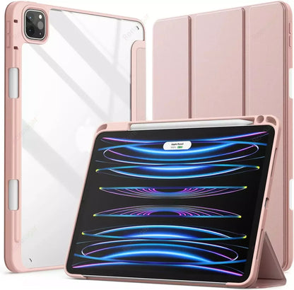 Smart Case for iPad Air 11 inch M2 M3 2025 2024 A16 11th Air 5th 4th Gen Pro11 13 M4 M2 Air 13 M2 M3 iPad 10th 9th 8 7 10.2 10.5