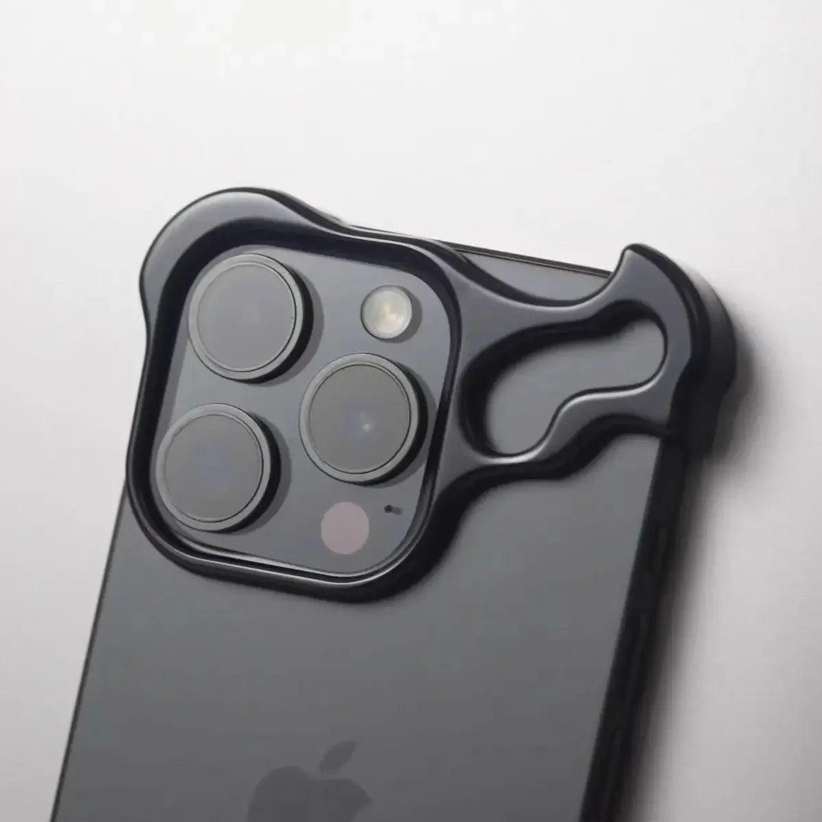Luxury Irregular Aluminum Bumper Case iPhone 12–16 Pro Max | PhonelyHub
