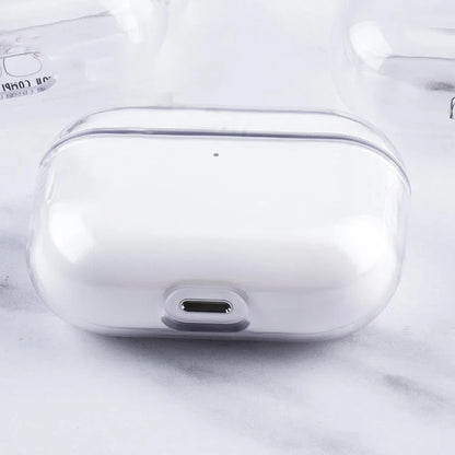 Transparent Earphone Case For Airpods Pro 2 Generation Cases Hard TPU Clear Headphone Cover For Airpods 4 3 2 1