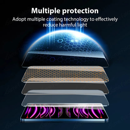 Tempered Glass For iPad Pro 12.9 12 9 11 10th 9th Generation Screen Protector For ipad Air 4 5 Mini 6 6th 7th 8th Gen 10.2 Film