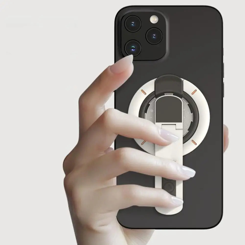 360° Magnetic Phone Stand – Zinc Alloy, Glow & Fidget | PhonelyHub