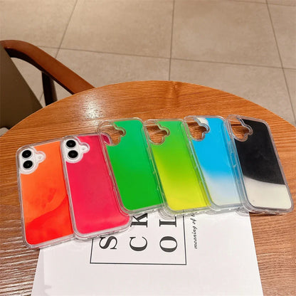 Glow-in-the-Dark Quicksand Case for iPhone 16–11 – PhonelyHub