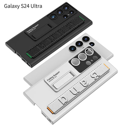 Samsung S25/S24 Ultra Matte Case – Skin-Friendly with Wrist Strap | PhonelyHub