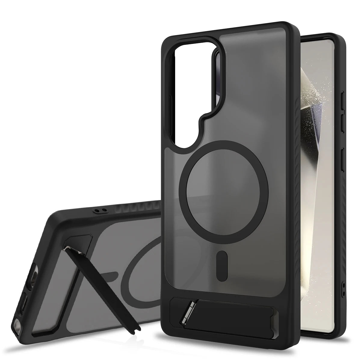Shockproof MagSafe Stand Case for Samsung S25 Ultra | PhonelyHub