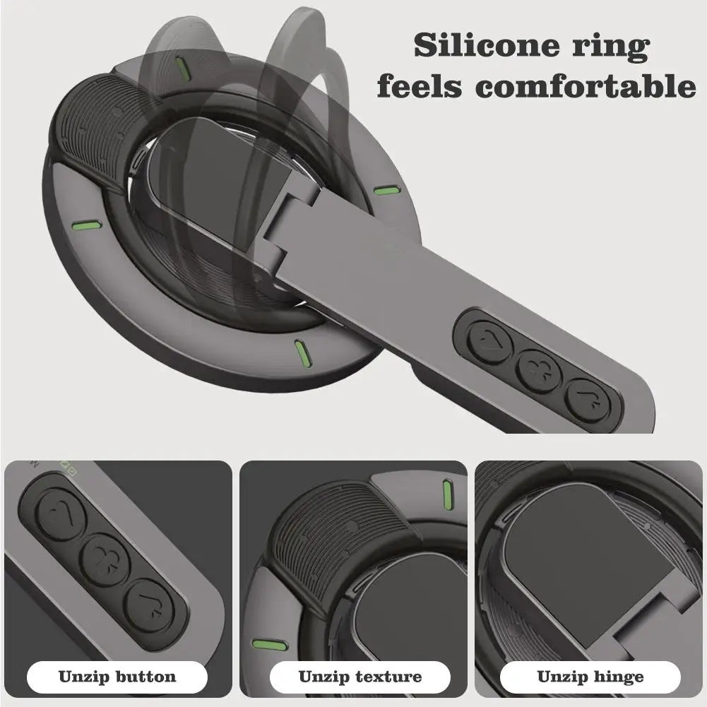 360° Magnetic Phone Stand – Zinc Alloy, Glow & Fidget | PhonelyHub