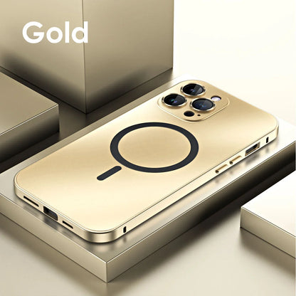 Color Metal Frame iPhone 13–16 Pro Max Case | PhonelyHub