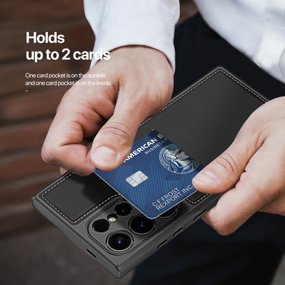 Samsung S24 Ultra 3-in-1 Magnetic Case – Wallet & Stand | PhonelyHub