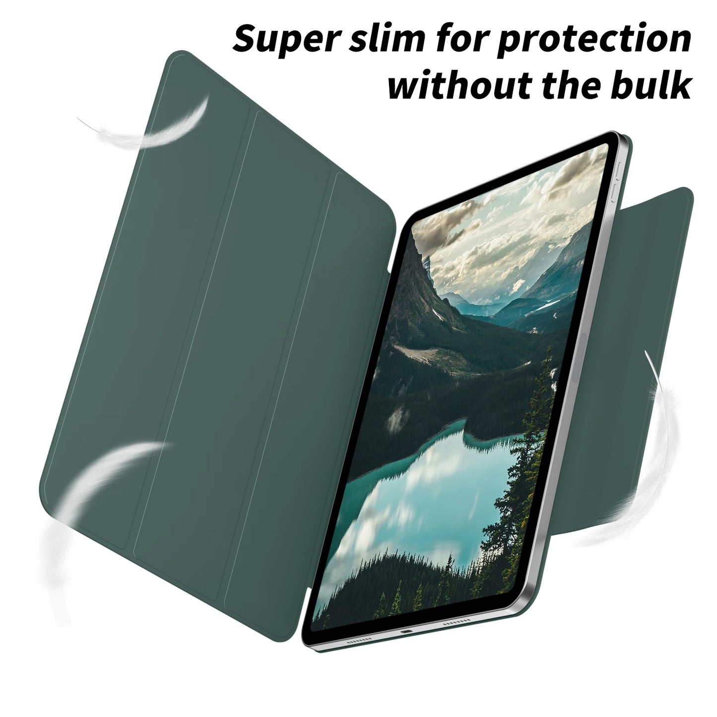 ZOYU for iPad 10 10.9 2022 Pro 11 12.9 inch Magnetic Case, For iPad Air4/5 10.9 Mini 6 8.3 inch with Magnetic detachable Cover