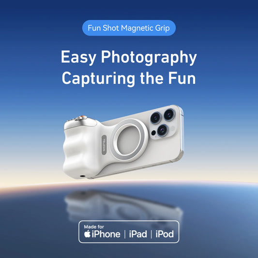 Magnetic Phone Camera Grip with Remote – Telesin | PhonelyHub