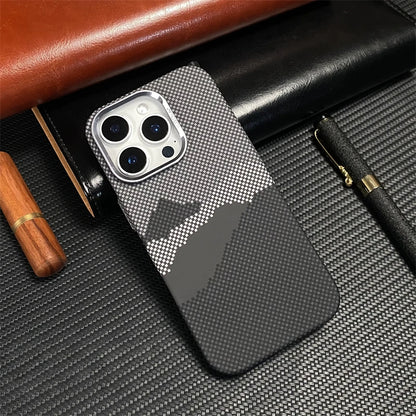 3D Mountain Carbon Case iPhone 12-16 – Rugged Style | PhonelyHub