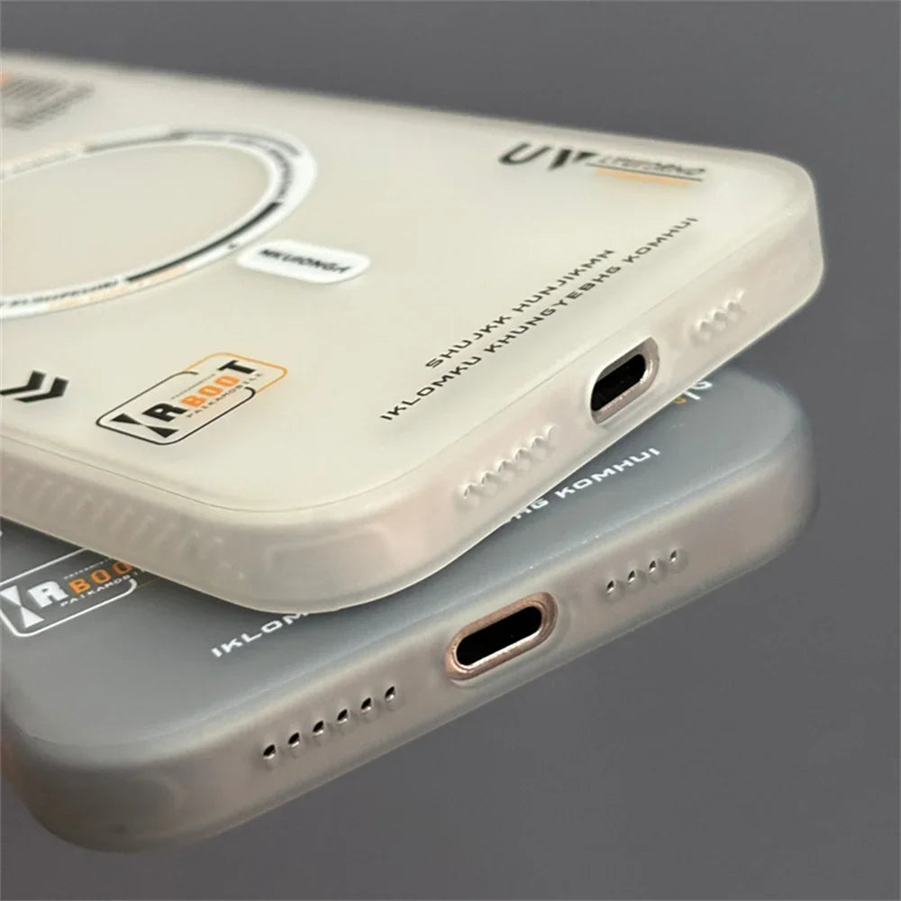 Magnetic Matte Case for iPhone 16–12 Pro Max – MagSafe Compatible – PhonelyHub