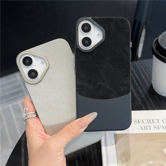Matte Back Cover with Metal Lens Guard for iPhone 16/15 | PhonelyHub