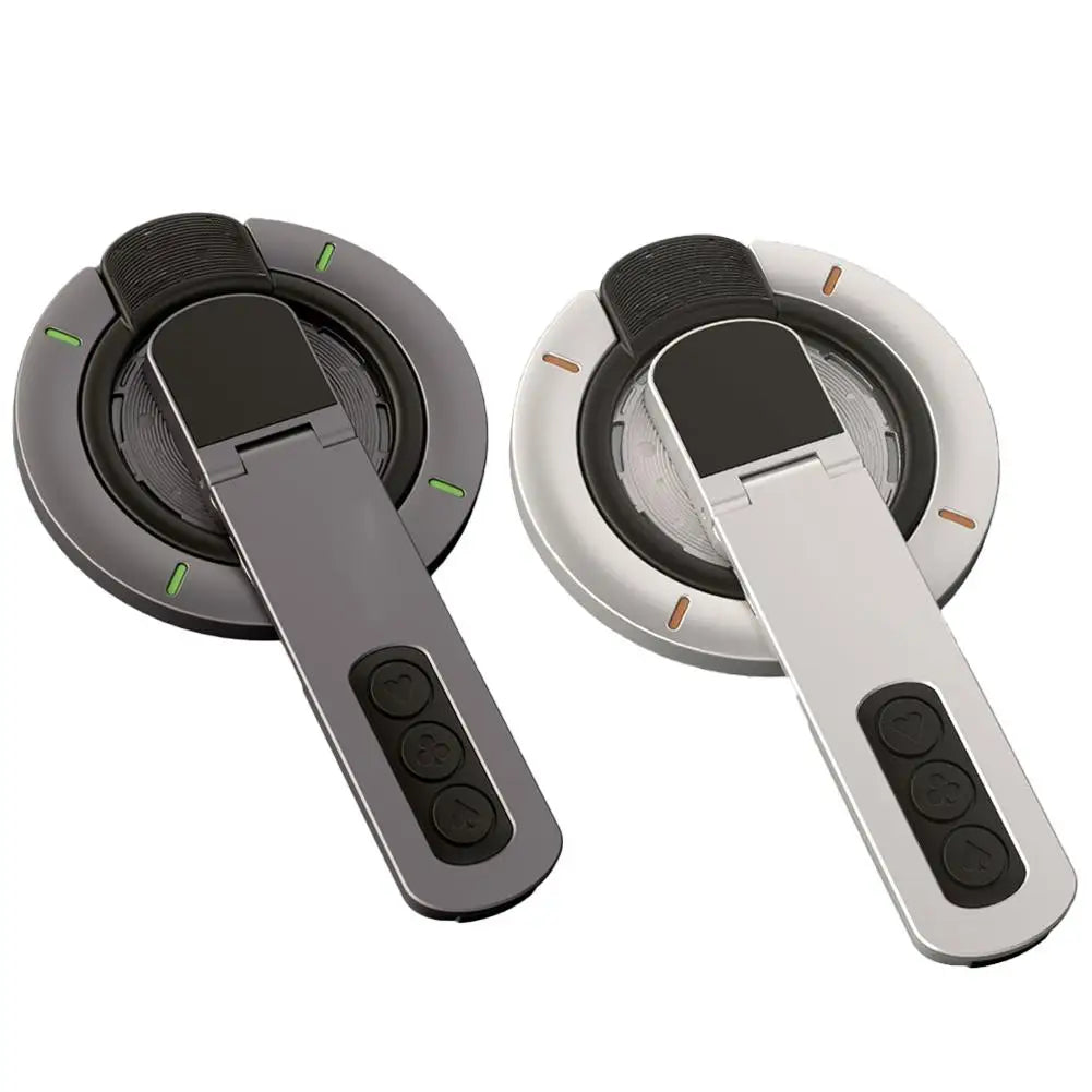 360° Magnetic Phone Stand – Zinc Alloy, Glow & Fidget | PhonelyHub