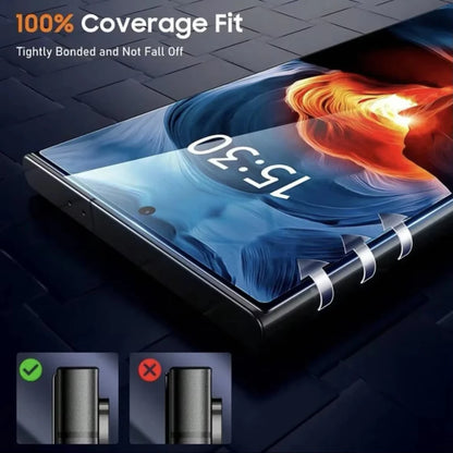 NNBILI 2Pcs For Samsung Galaxy S25 S24 Ultra S23 S22 S21 Plus A16 A55 A56 A25 A15 A35 A34 A54 5G Screen Protector Tempered Glass