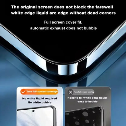 3Pcs Oleophobic Coating Dust Free Easy Installation Screen Protector for Samsung Galaxy S25 S24 S21 S22 S23 Ultra Plus Glass