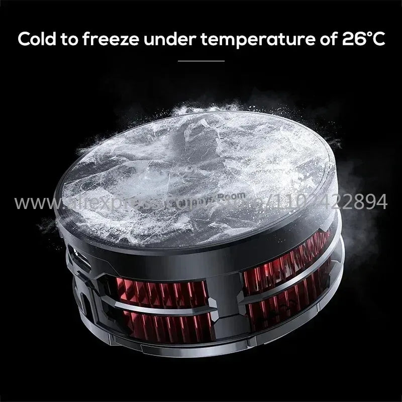 MEMO CX08, 2 in 1 Thermoelectric Phone Cooler and Wireless Charger, Semiconductor-Based, for iPhone & Android Phones