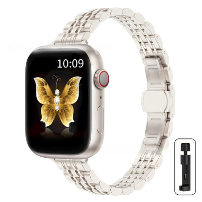 Stainless Steel Strap For Apple Watch Ultra 2 Band 49mm 42mm 46mm Metal Bracelet iWatch Series 10 9 8 7 6 SE 5 4 3 Women 45 41mm