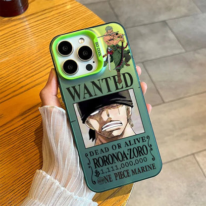 One Piece Zoro Bounty Anime Case for iPhone – PhonelyHub